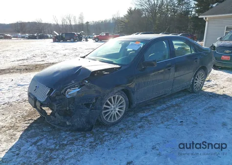 2009 Mercury Milan V6 Premier from USA, damaged, VIN 3MEHM08109R624557